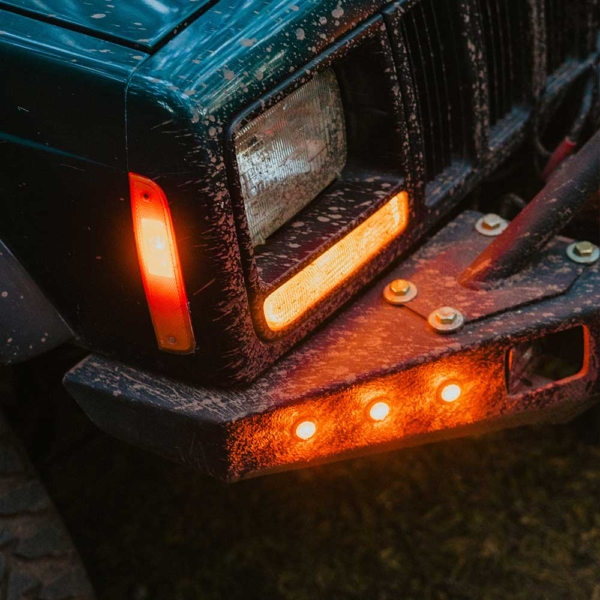 Defensa Delantera para winch - Cherokee XJ - Modelo DOT - Imagen 3
