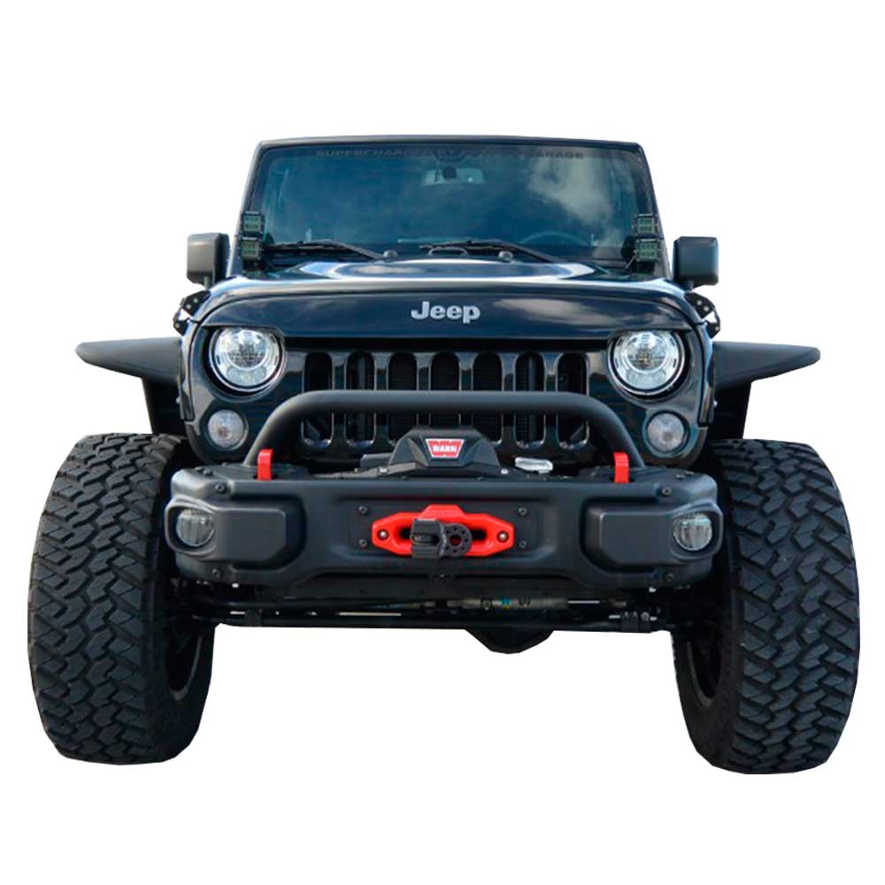 Base para winch en defensa Hard Rock 10° Aniversario - Wrangler JK