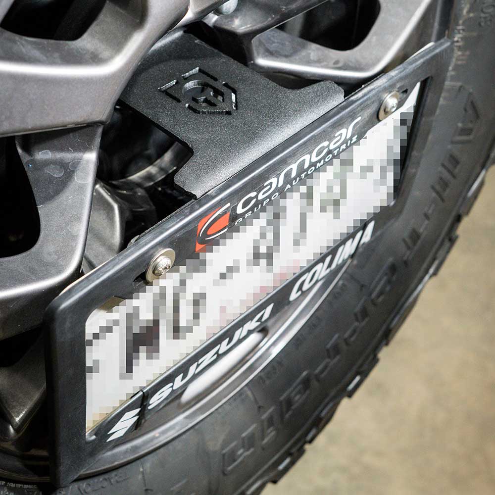 Recolocador de placa trasera - Suzuki Jimny