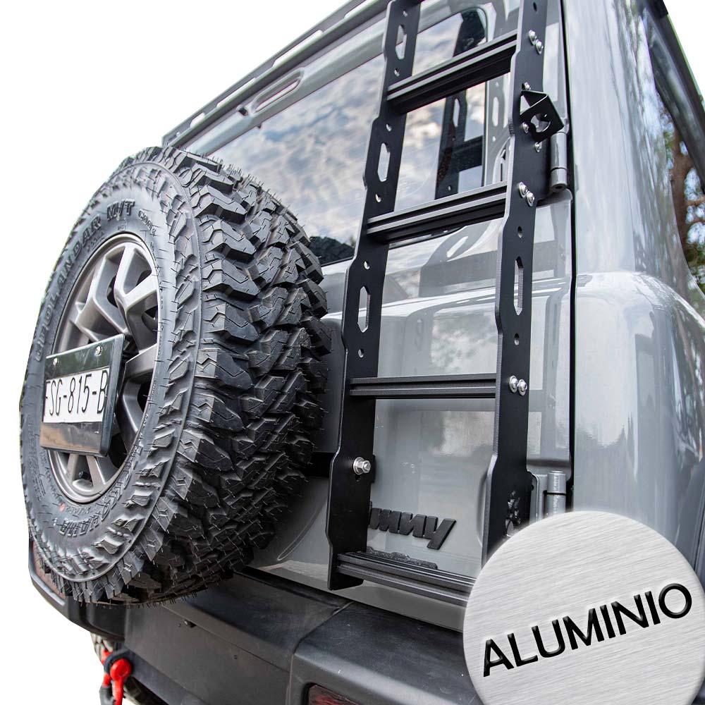 Escalera de aluminio 2.0 - Jimny 3 y 5 puertas