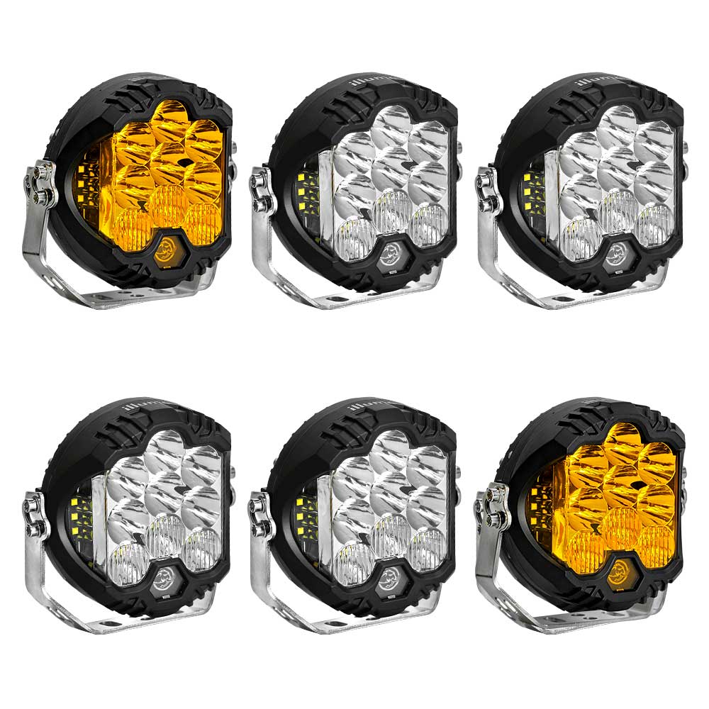 Kit de 6 Faros de 5" - illume